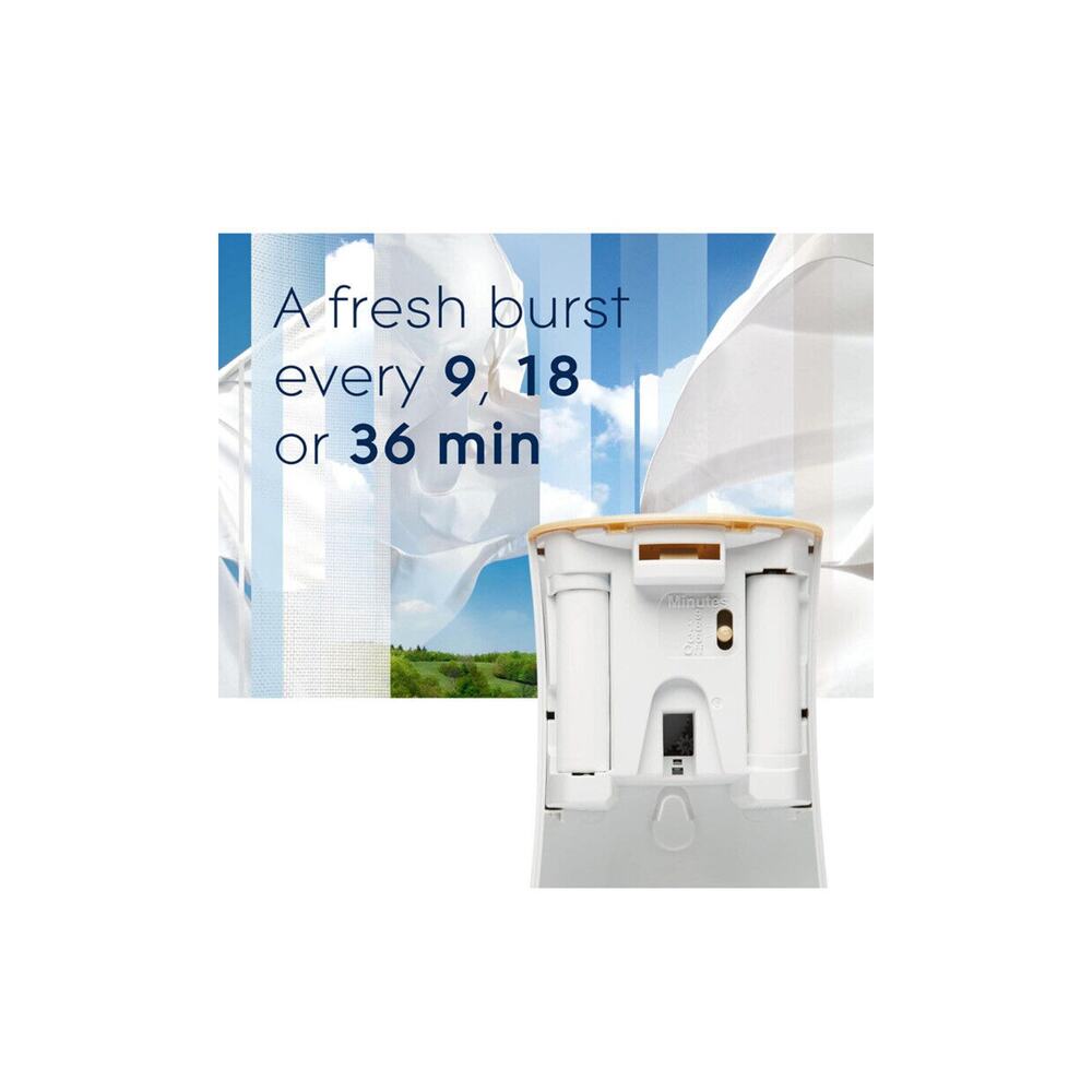 🔥Glade Automatic Spray Refill and Holder Kit Air Freshener Clean Linen 6.2 Oz🔥 - Picture 6 of 6